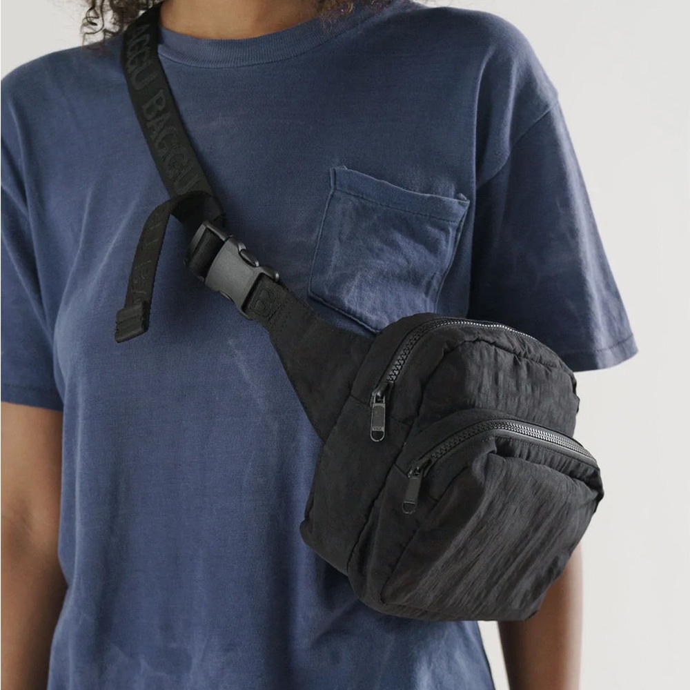 Baggu Black Fanny Pack